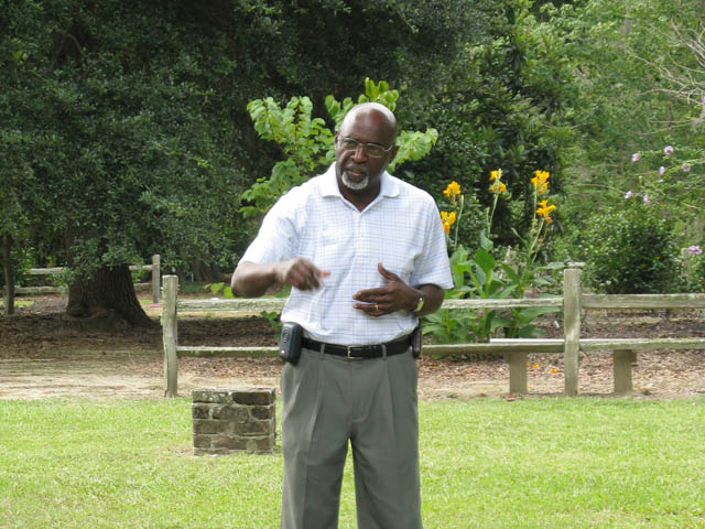 Bill Austin, Riceboro Mayor, speaking